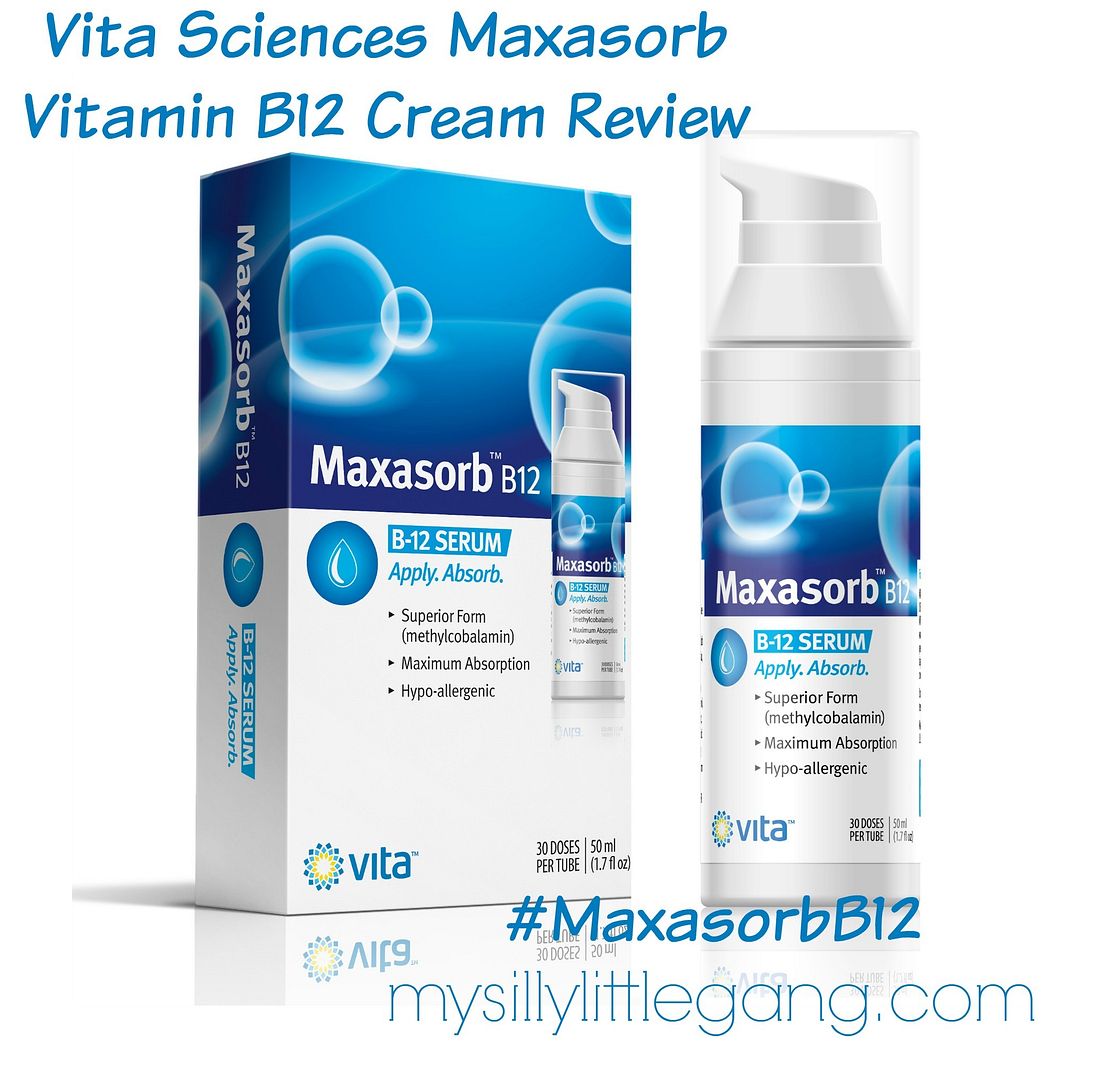 Maxasorb Vitamin B12 Cream Review My Silly Little Gang